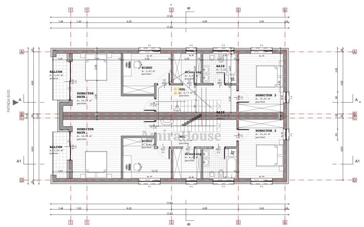 Duplex de vanzare 119 mp, garaj, parcare, teren 300 mp, Iris - 6