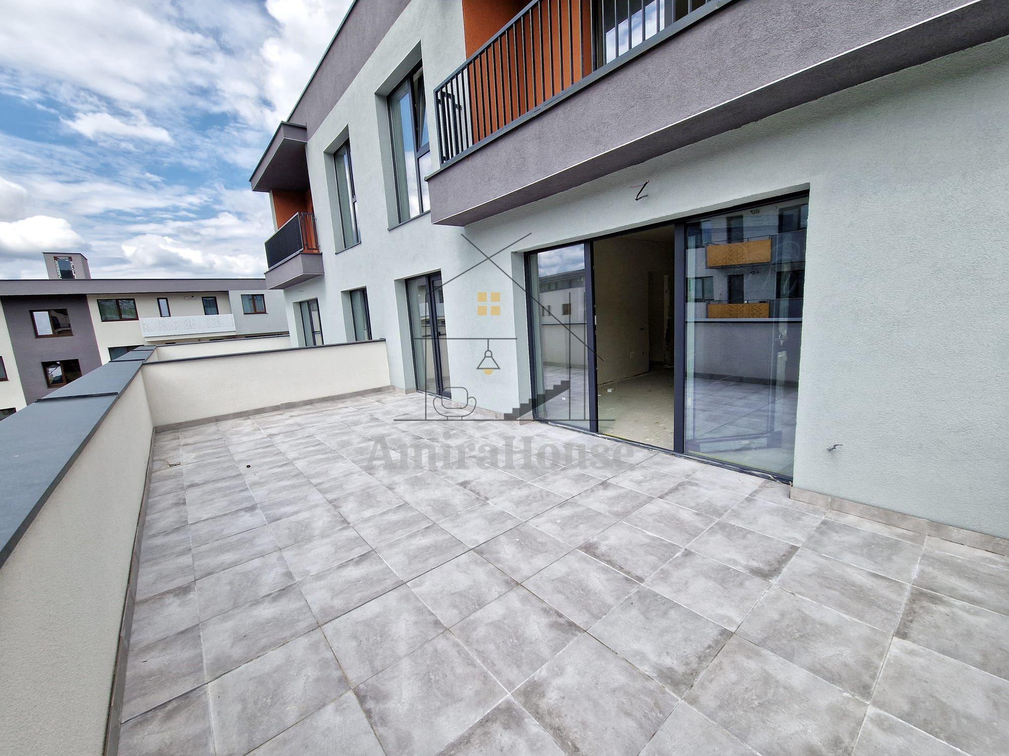 Apartament 2 camere, finisat, parcare, terasa 31 mp, str Sub Cetate, Floresti - 19