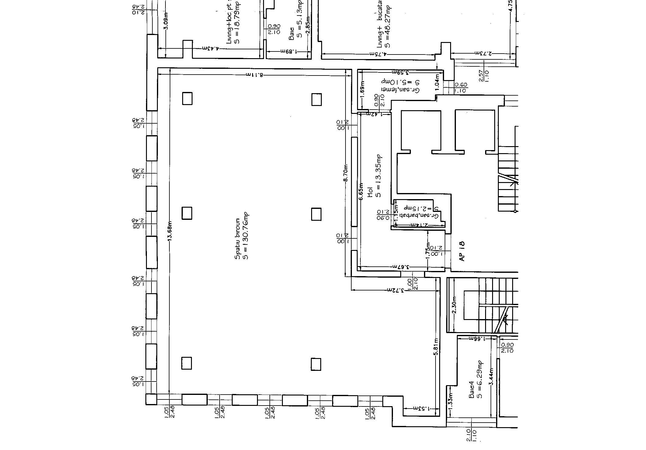 Spațiu de birouri ultracentral de închiriat – Arad Plaza, cu parcare - 8