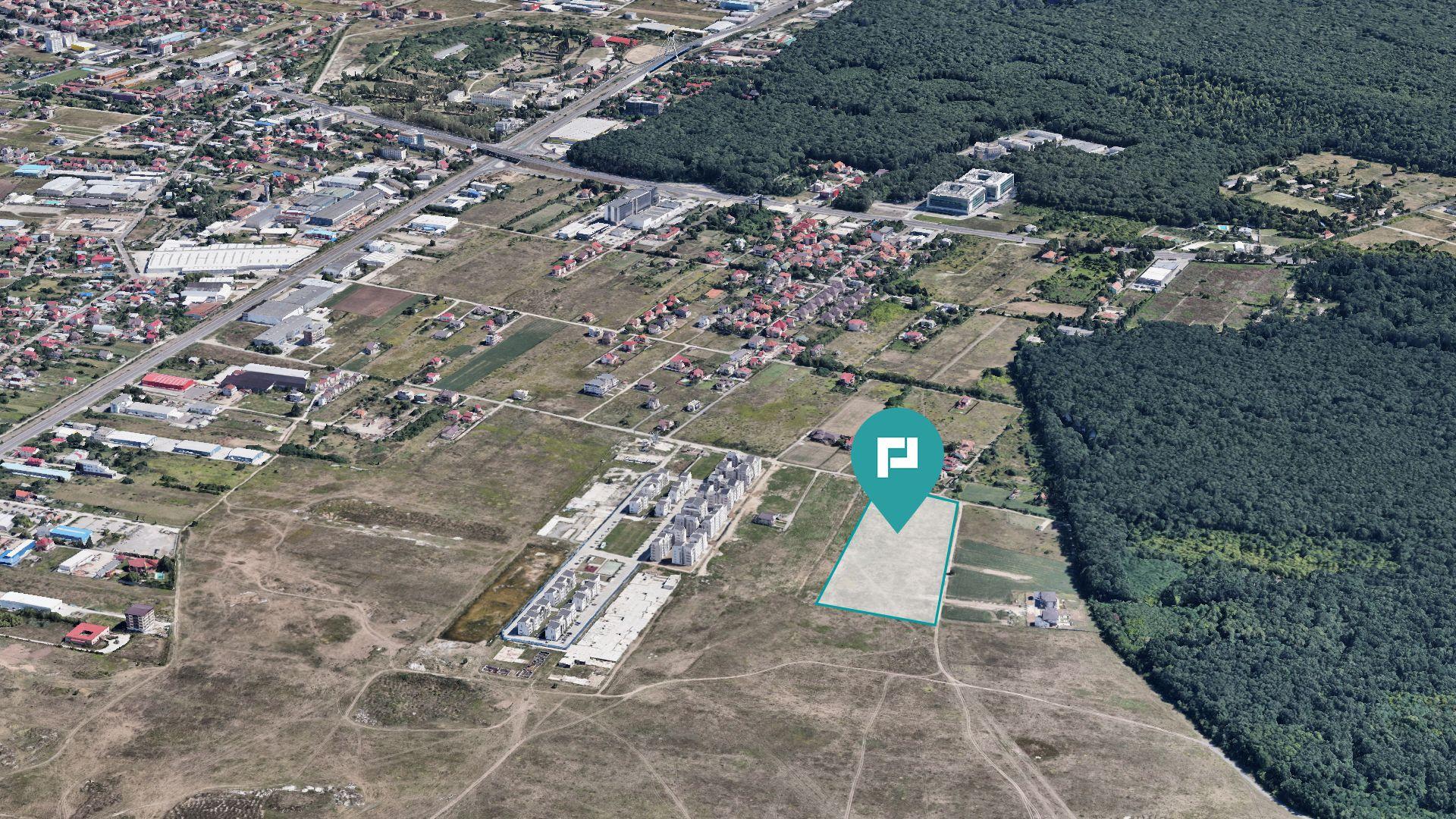 Teren intravilan 27.580 mp, Sector 1 - 4