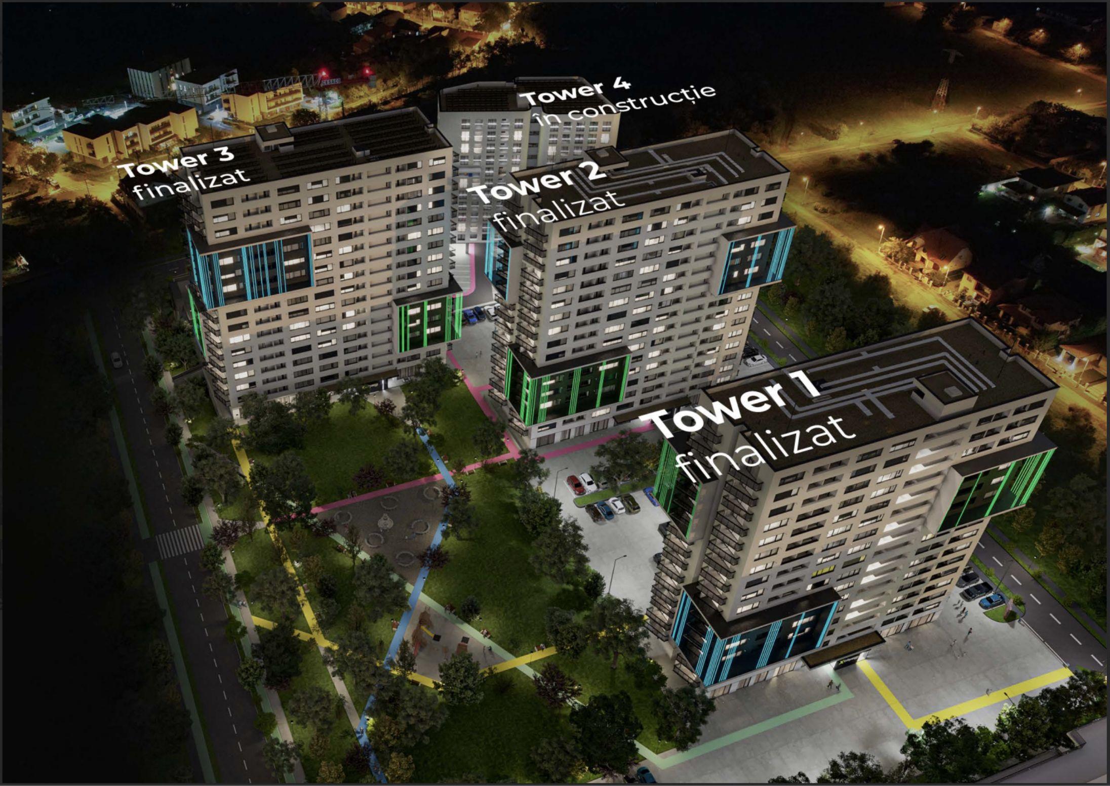 De vânzare apartamente noi în XCity Towers Timișoara! Comision zero! - 3